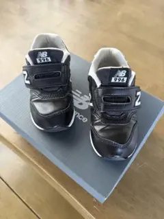 New Balance 996 キッズスニーカー ブラック　14.4cm