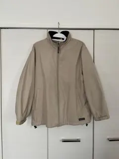 【クリーニング済】FIRST DOWN マウンテンパーカー ベージュ　Mサイズ