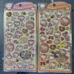 ハローキティ　マイメロディ　ベビー　うるちゅるPOP SEAL