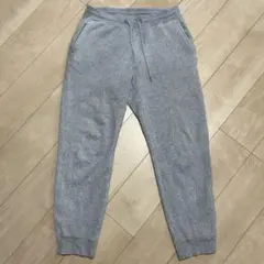 UNIQLO グレー 裏起毛 ジョガーパンツ