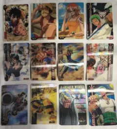 ワンピース グミカ カード ONE PIECE レア枠 ルフィ サンジ2枚セット