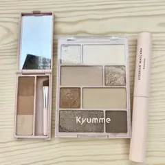 Kyumme アイシャドウパレット アイブロウパウダー　キレイ＆コー　眉マスカラのサムネイル