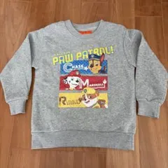PAW PATROL トレーナー グレー　パウパト