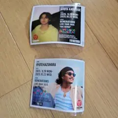 GENERATIONS ジェネ缶　数原龍友 チケット風シール