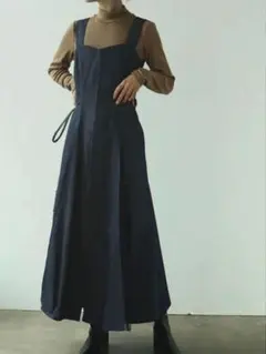 niana ニアナ チュールデザインコルセットワンピ