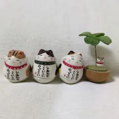 猫舎道楽堂本舗 万年カレンダー 万年暦 カレンダー 陶器 縁起物