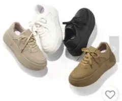 シンプル スニーカー ホワイト ブラック ベージュ ブラウン