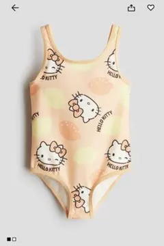 H&M キティー　水着　110 115 女の子　キッズ