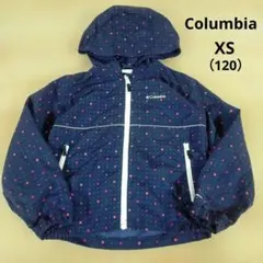 Columbiaコロンビア キッズ パッカブル ドット柄 ナイロンジャケット