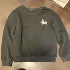Stüssy クルーネック スウェット ブラック ロゴのサムネイル