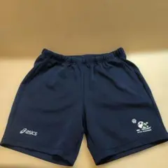 asics バレーボールショートパンツ ネイビー