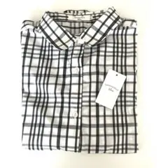 サマンサモスモス2 チェック柄長袖シャツ　M