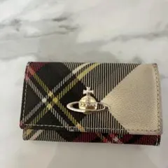 ヴィヴィアンウエストウッド　キーケース　チェック