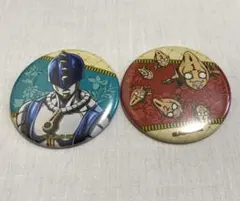 ジョジョの奇妙な冒険 黄金の風 缶バッジ （ブチャラティ／ディアボロ） ジョジョの奇妙な冒険 黄金の風 缶バッジ （ブチャラティ／ディアボロ