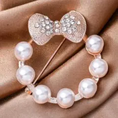 ブローチ コサージュ パール ビジュー 卒業 入学 卒園 フォーマル スーツ