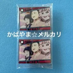 ヒロアカ　トレーディング場面写アクリルスタンドバッジ　八百万　耳郎　芦戸