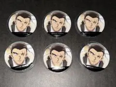 名探偵コナン 隻眼の残像 場面写カバー付き缶バッジ 大和敢助 6個セット