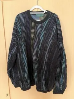 Tundra ツンドラ 3Dニット 総柄 セーター 古着