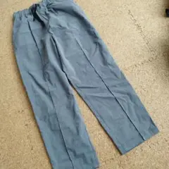 グローバルワーク　150 グレー　パンツ　ワイド　 ストレート