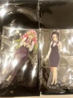 鬼滅の刃 モクテルバー 両面アクリルスタンド 甘露寺蜜璃 胡蝶しのぶ