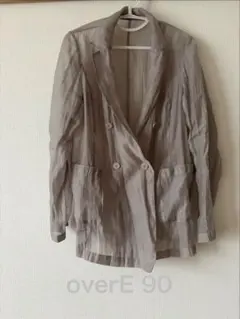 さち様専用 ウィムガゼット【新品未使用】リネン ジャケット ベージュ