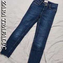 ZARA スキニーデニム ダークブルー