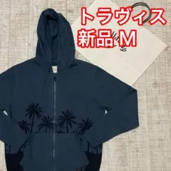 新品 トラヴィスマシュー 長袖 パーカー ジップアップ ネイビー Mサイズ