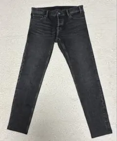 【美品】5351プールオム ハイパーストレッチ スキニーデニム ブラック 46のサムネイル
