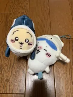 ちいかわ水族館　ハチワレ（イカ）・うさぎ（シャチ）セット