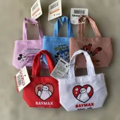 Disney ミニミニトートバッグ　5セット