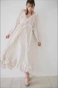 本日削除‼️】新品 フレイアイディー カシュクール2wayシアーオーバー 