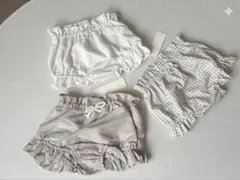 値下げ【新品未使用】Vintaside Kidsベビー女の子ショーツ 3枚セット