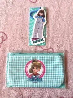 リカちゃんクジ　セーラーズ　ポーチ　ダイカットキーチェーン　未開封
