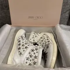 JIMMY CHOO スタースタッズ ハイカットスニーカー