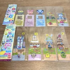 たまごっち　ブックマークコレクション　プチプチおみせっち　9枚セット