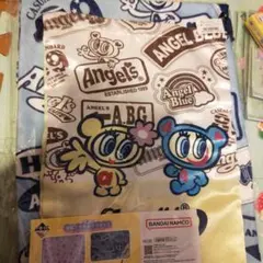一番くじ ナルミヤキャラクターズ エンジェルブルー 巾着ブランケット