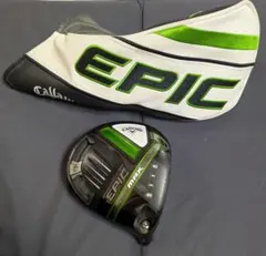 美品 EPIC MAX ドライバーヘッド 10.5° ヘッドカバー付きのサムネイル