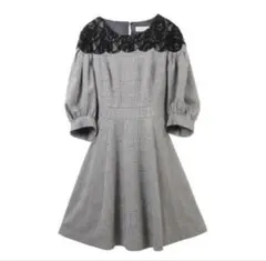 31 Sons de mode グレンチェックワンピース