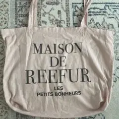 MAISON DE REEFUR エコバッグ ピンクのサムネイル