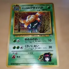 エリカのクサイハナ ポケモンジム第2弾 タマムシシティジム エリカ