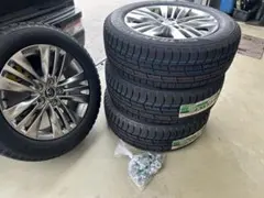 225/60R18 スタッドレス 40 アルファード 純正アルミホイール BS製