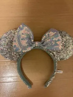 ミッキーマウス型スパンコールカチューシャ