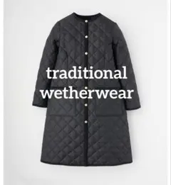 【美品】traditional wetherwearキルティングジャケット 36