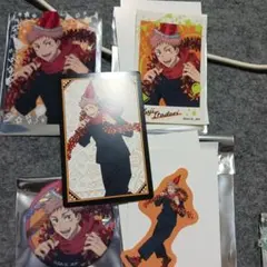 特典ミニカード　缶バッジセット　呪術廻戦　ドンキホーテ　虎杖悠仁