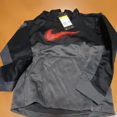 Nike パーカー 黒 グレー 140