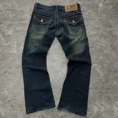 00s Flare Denim Jeans Y2K Archive Grunge