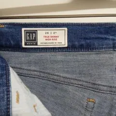 GAP TRUE SKINNY HIGH RISE デニム 26 2Rのサムネイル