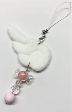 羽型フェルトチャーム