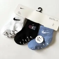 Nike ナイキ ベビー 靴下 ソックス 3足セット 6-12ヶ月