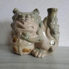シーサー 置物 陶器製 古酒ボトル